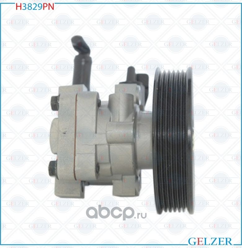 H3829PN Насос гидроусилителя руля Hyundai Trajet, Hyundai Santa Fe (Нов.Оригинал (Gelzer). Артикул H3829PN