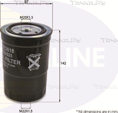 Топливный фильтр Comline для Mitsubishi Pajero III 2000-2006. Артикул CMB13018