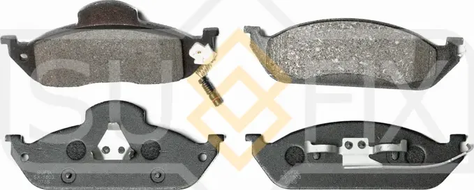 Колодки тормозные передние (Sufix). Артикул SX1803