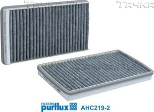 Салонный фильтр Purflux для BMW 6 II (E63/E64) 2003-2010. Артикул AHC219-2