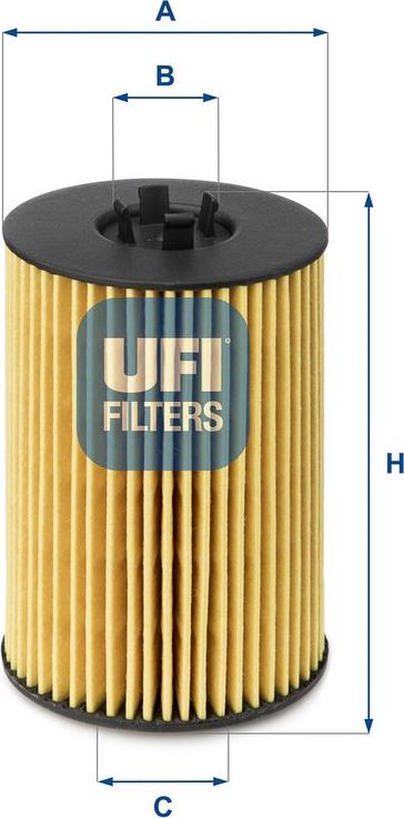 Масляный фильтр UFI. Артикул 25.144.00