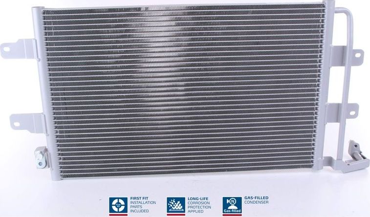 Радиатор кондиционера (конденсатор) Nissens (алюминий). Артикул 940305