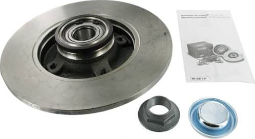 Диск тормозной с интегрированным подшипником SKF. Артикул VKBD 1012
