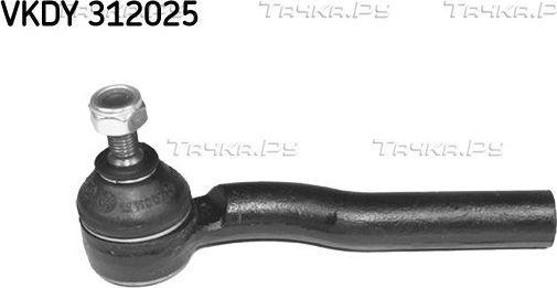 Наконечник рулевой тяги SKF правый для Fiat Strada 1999-2026. Артикул VKDY 312025