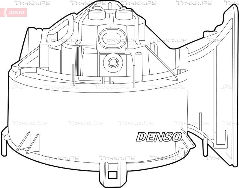 Вентилятор, мотор печки (отопителя) салона Denso. Артикул DEA20005