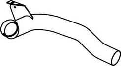 Глушитель Dinex. Артикул 22158