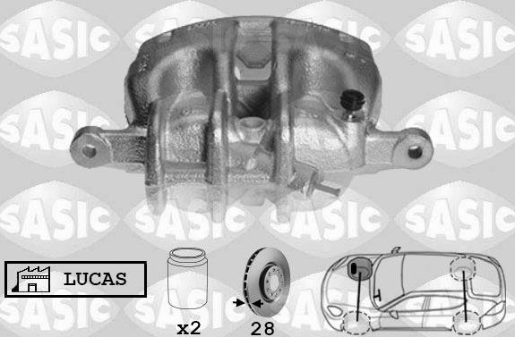 Тормозной суппорт Sasic. Артикул 6500079