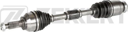 Полуось (привод в сборе, приводной вал) Zekkert передняя правая для Mazda 3 II (BL) 2008-2014. Артикул AW-5606