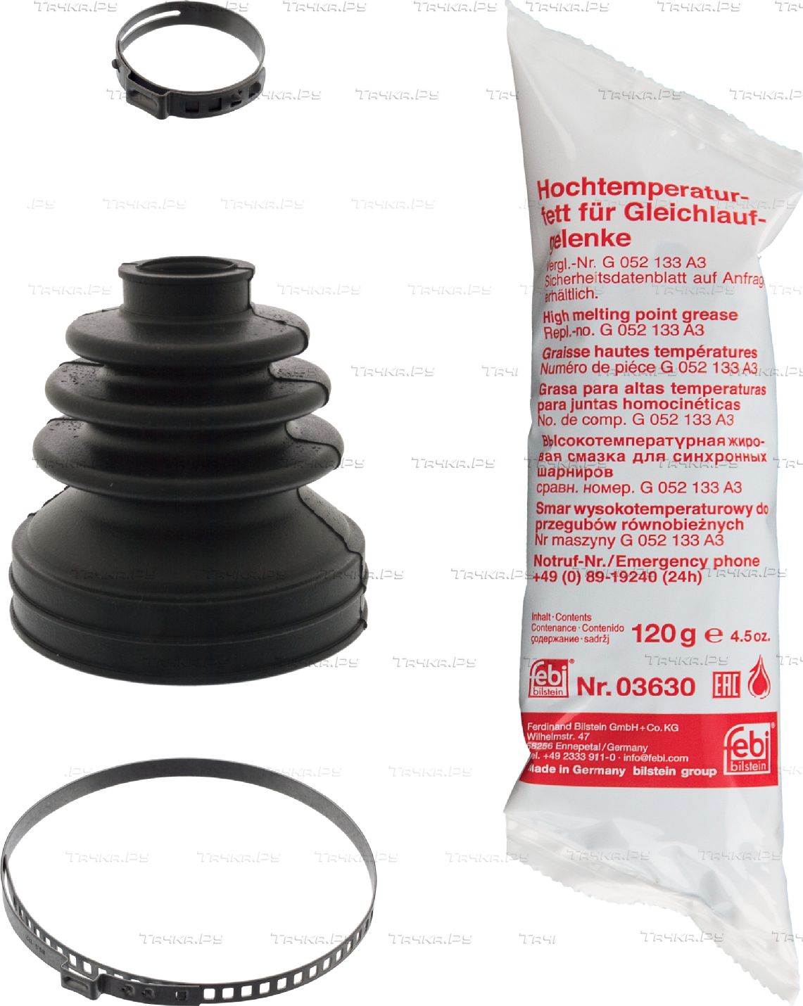 Пыльник ШРУСа внутренний SWAG передний для Toyota Corolla E140, E150 2006-2014. Артикул 81 10 0438