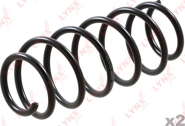 Пружина подвески LYNXauto передняя для Volkswagen Fox I 2005-2009. Артикул SC-2078