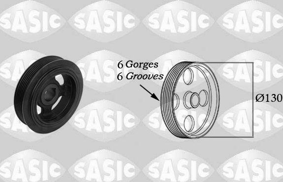 Шкив коленвала Sasic. Артикул 2156048