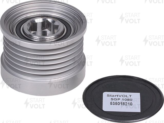 Муфта генератора обгонная StartVOLT для Volvo V50 I 2004-2012. Артикул SGP 1080
