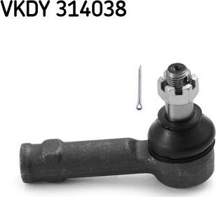 Наконечник рулевой тяги SKF правый/левый для Ford Transit IV 1985-1992. Артикул VKDY 314038