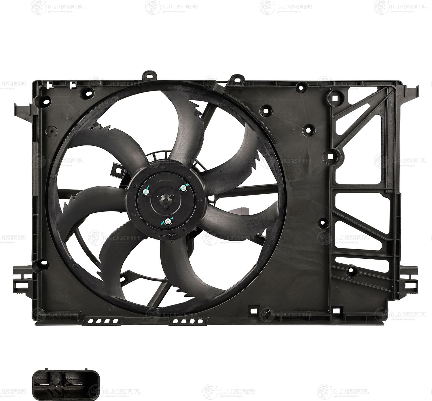 Вентилятор радиатора двигателя Luzar. Артикул LFK 1941