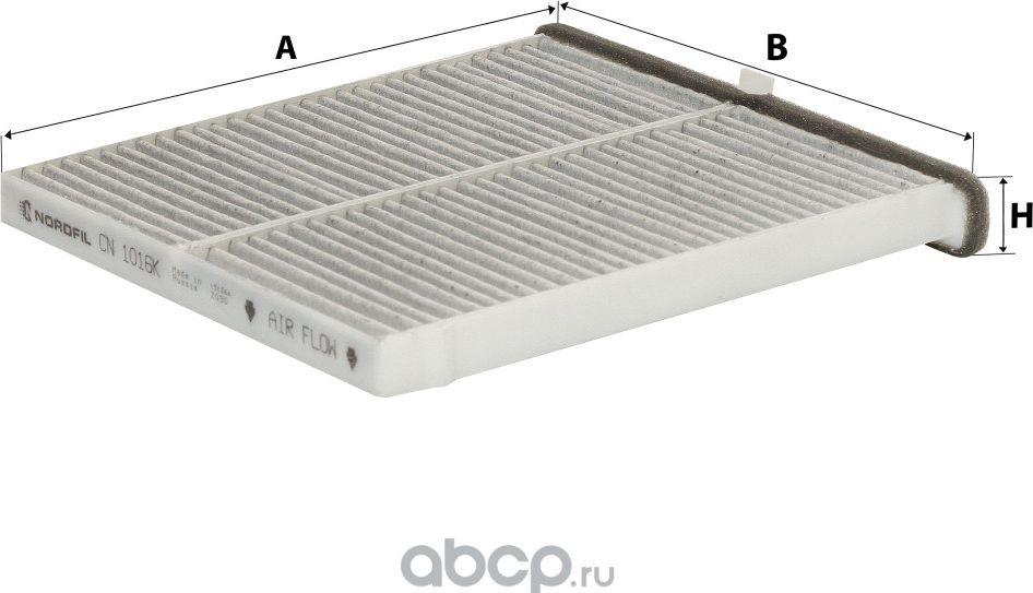 Фильтр салона угольный Mazda 3 (BM)  6 (GJ  GL)  CX-5 (KE  GH) (Nordfil). Артикул cn1016k