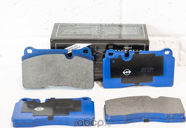 Передние колодки Range Rover III (LM) 06-/Sport (LS) 05 (Vite). Артикул VBS1743PS