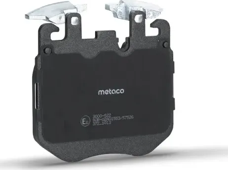 Колодки тормозные передние к-кт (Metaco). Артикул 3000522