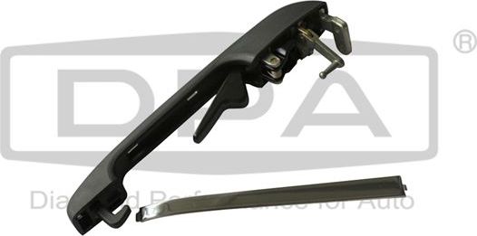 Ручка двери DPA задняя левая для Audi 100 III (C3) 1982-1990. Артикул 88391807602