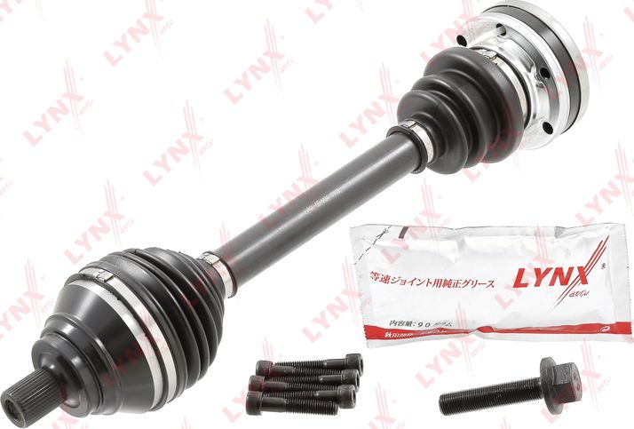 Полуось (привод в сборе, приводной вал) LYNXauto. Артикул CD-1134