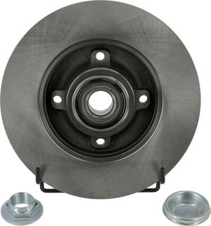 Тормозной диск Jurid для Citroen C3 II 2009-2016. Артикул 562374J-1