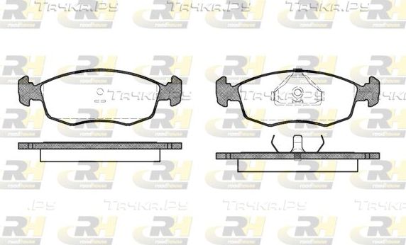 Тормозные колодки RoadHouse передние для Ford Scorpio II 1994-1998. Артикул 2172.00