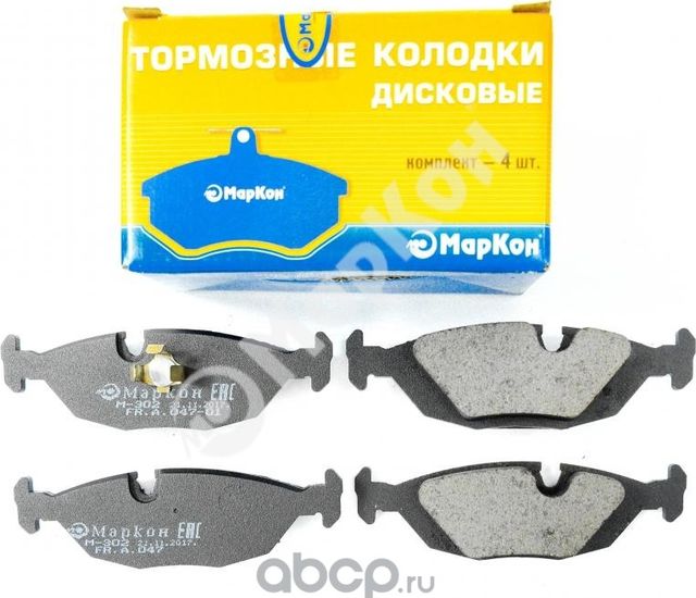 КОЛОДКИ ТОРМОЗНЫЕ RR БЕЗ ДАТЧИКА, 04700173 (Markon). Артикул 04700173