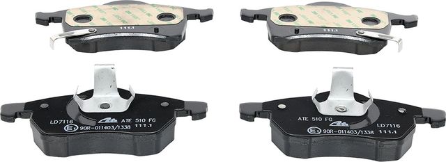 Тормозные колодки ATE Ceramic передние для Opel Astra G 1998-2005. Артикул 13.0470-7116.2