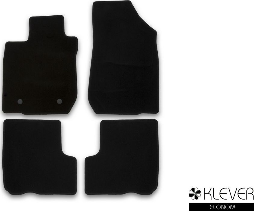Коврики Klever Econom для салона Lada Largus универсал 5 мест 2012-2026. Артикул KLEVER01522701200k
