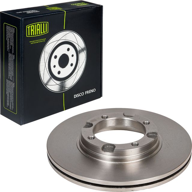 Тормозной диск Trialli передний для Hyundai Accent I 1994-2000. Артикул DF 084101