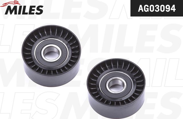 Натяжной ролик (натяжитель) приводного ремня Miles. Артикул AG03094