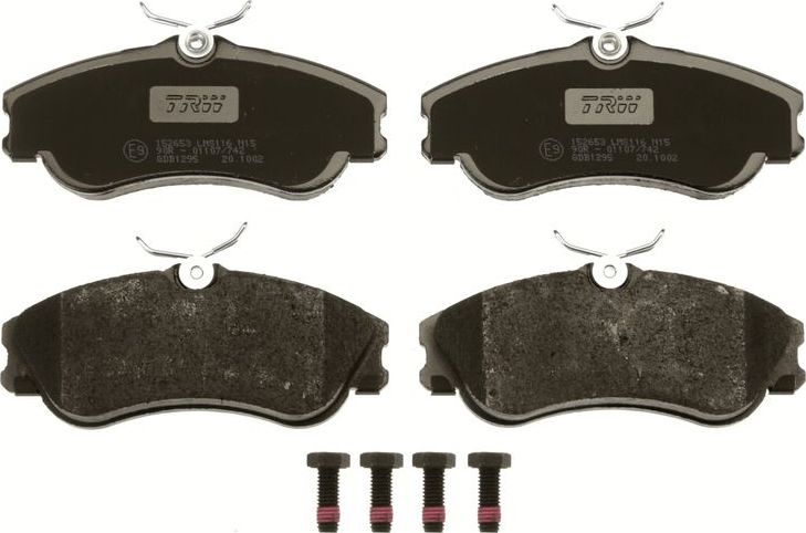 Тормозные колодки TRW COTEC. Артикул GDB1295