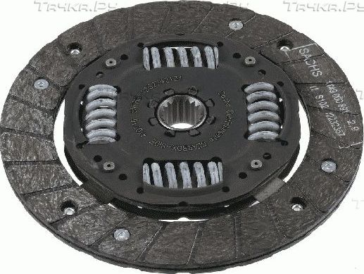 Диск сцепления SACHS для Peugeot 206 1998-2013. Артикул 1862 542 131