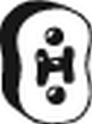 Крепление глушителя Bosal. Артикул 255-314