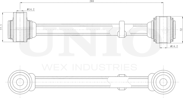 Рычаг подвески (Unio). Артикул SSP-40137
