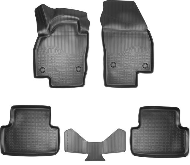 Коврики Норпласт 3D для салона Volkswagen T-Cross 2019-2026. Артикул NPA11-C95-560