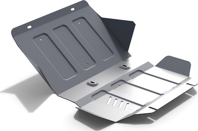 Защита алюминиевая Rival для картера Cadillac Escalade IV 2014-2020. Артикул 333.0808.1