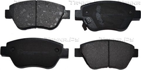Тормозные колодки ASAM передние для Fiat Panda II 2004-2012. Артикул 71379