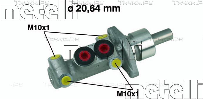 Тормозной цилиндр главный Metelli для SEAT Ibiza II 1993-1999. Артикул 05-0277