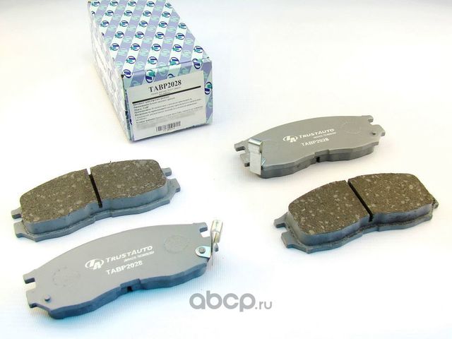 КОЛОДКИ ДИСКОВЫЕ (Trustauto). Артикул TABP2028