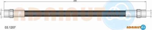 Тормозной шланг Adriauto. Артикул 03.1207