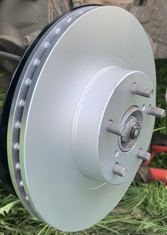 Тормозной диск ATE передний для Subaru Outback IV 2013-2014. Артикул 24.0124-0145.1