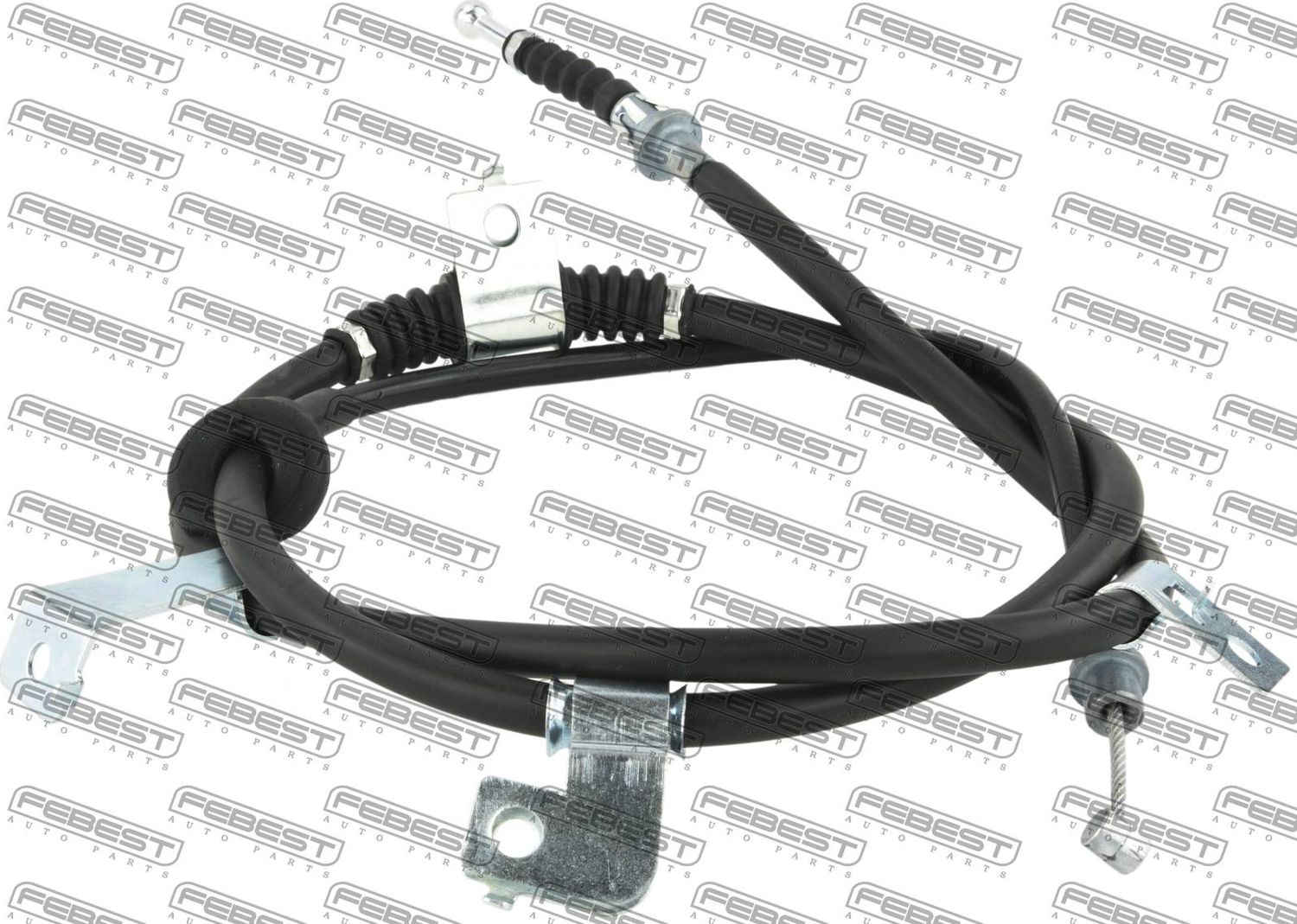 Трос ручника (тросик ручного тормоза) Febest. Артикул 04100-GFLH