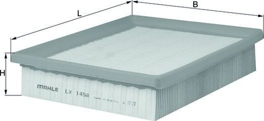Воздушный фильтр Mahle. Артикул LX 1458