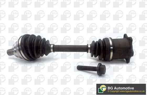 Полуось (привод в сборе, приводной вал) BGA передняя левая для Volkswagen Passat B6 2005-2010. Артикул DS0100L