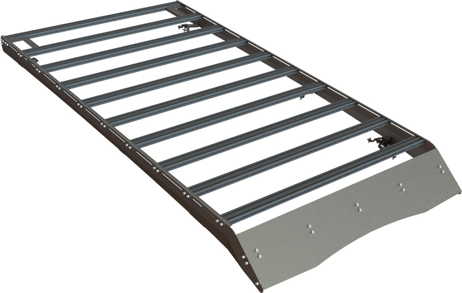 Экспедиционный багажник STC для Toyota Fortuner II 2015-2026. Артикул STC-TFO/15-TR