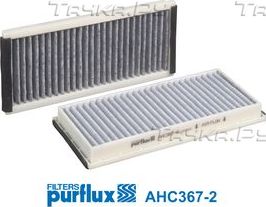 Салонный фильтр Purflux для Mazda MPV II (LW) 1999-2006. Артикул AHC367-2