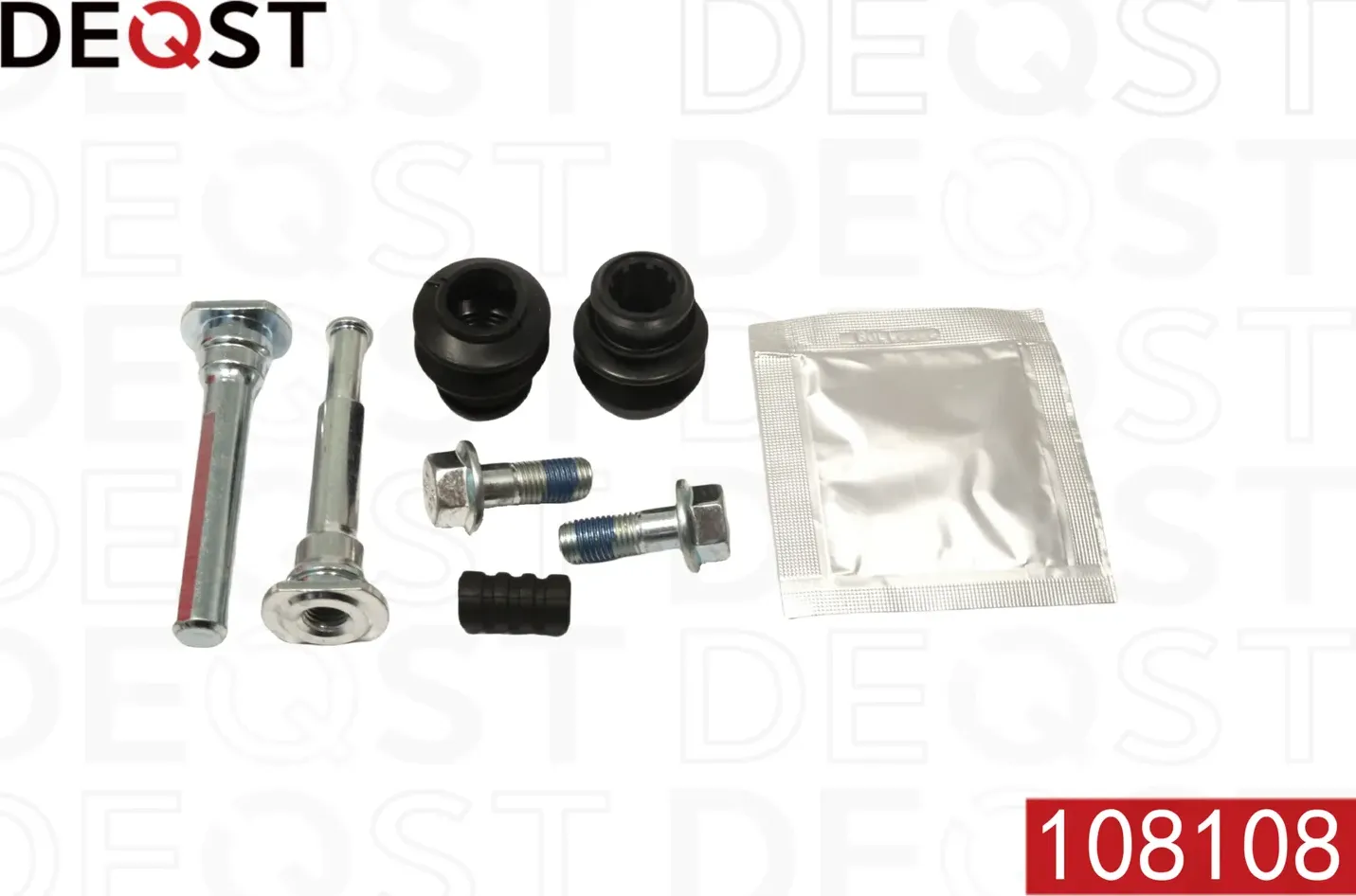 Комплект направляющих тормозного суппорта (направляющая O 9mm). KIA Rio II 05 (Deqst). Артикул 108108