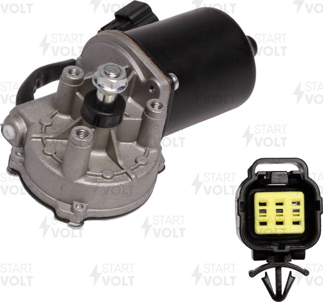 Мотор стеклоочистителя (моторчик дворников) StartVOLT передний для SsangYong Actyon II 2012-2026. Артикул VWF 1701