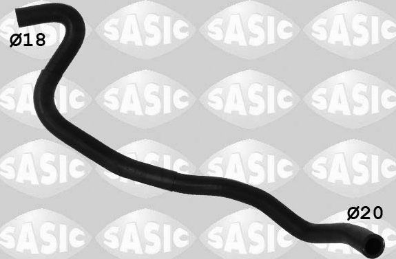 Патрубок радиатора (системы охлаждения) Sasic. Артикул 3404053