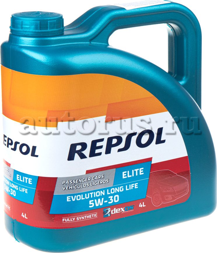 Масло моторное 5W30 REPSOL 4л синтет ELITE EVOLUTION LONG LIFE SN/CF A3/B4-04 C3. Артикул 6397R